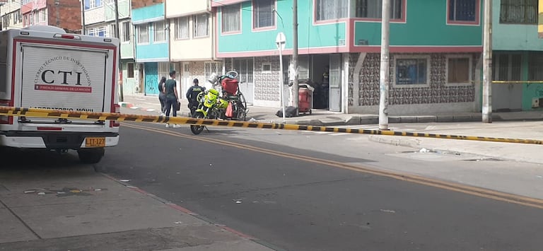 Imagen del lugar en el que ocurrió de la riña que se presentó este domingo 31 de mayo en la ciudad de Bogotá.
