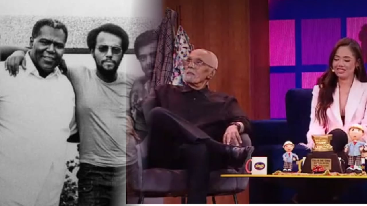 La guitarra que Ángel Lebrón rescató de la basura y dio origen a Los Hermanos Lebrón.