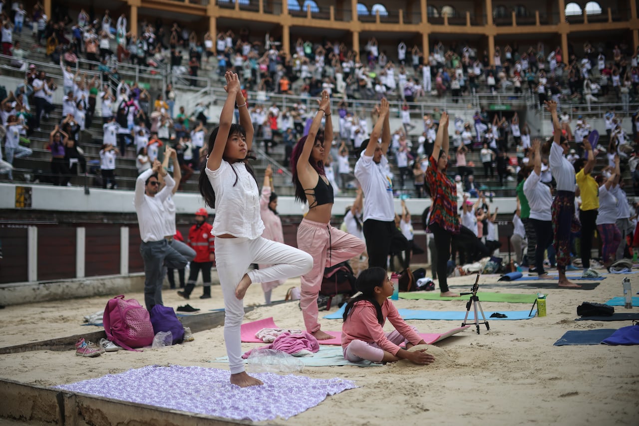 Día mundial del yoga