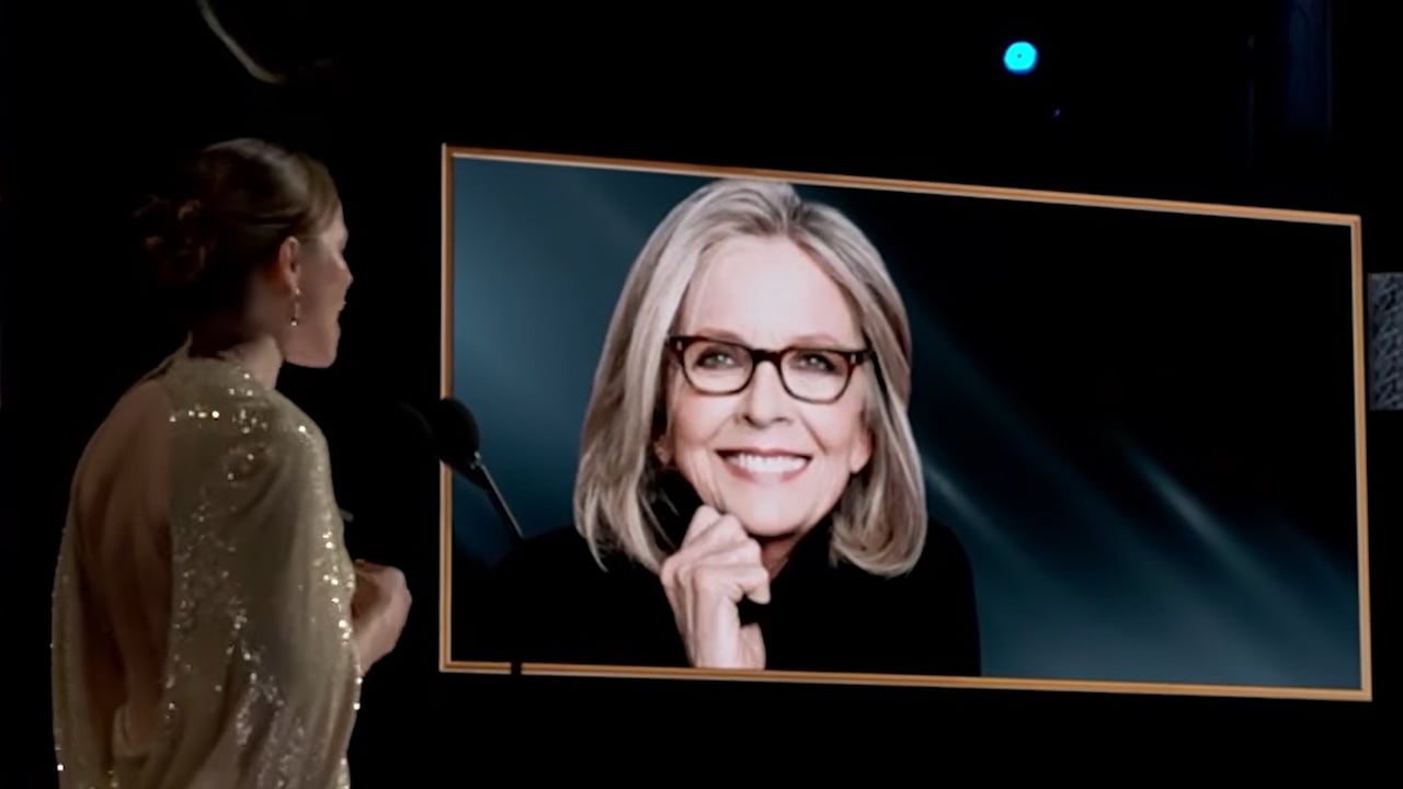 Oscar 2026 Rachel McAdams rinde tributo a Diane Keaton