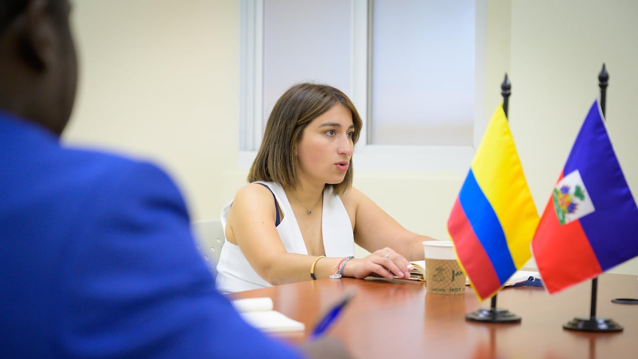 La canciller Laura Sarabia participó de la Asamblea de la OEA.