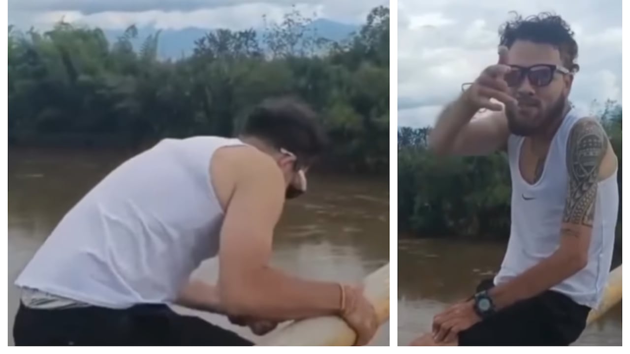 Ángel Montoya, tulueño de 30 años que murió al tirarse al río Cauca en un reto viral.