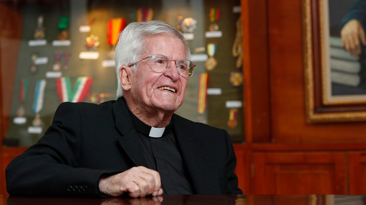 Padre Diego Jaramillo cumplió 90 años minuto de Dios