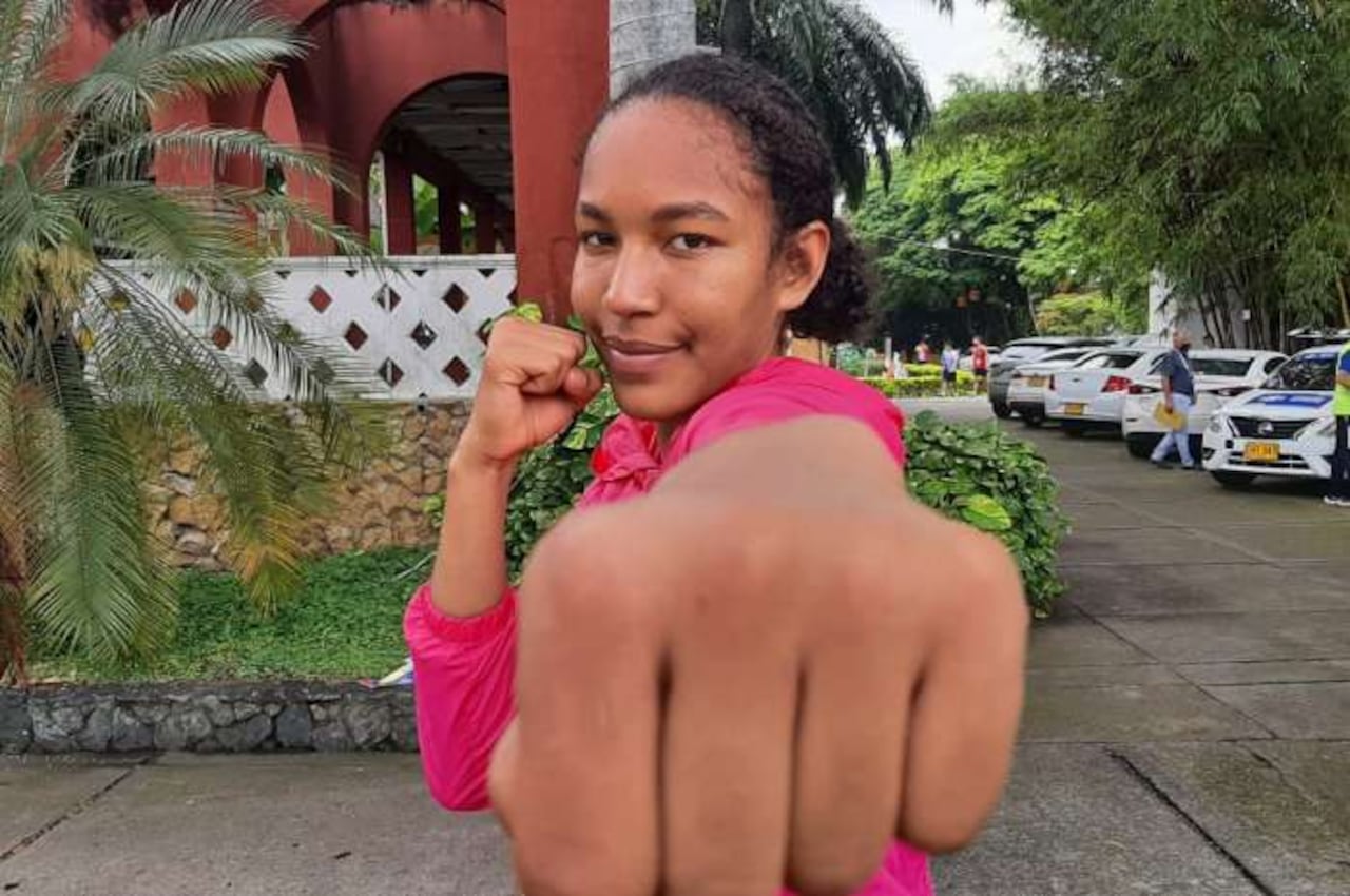 Camila Camilo, boxeadora colombiana.