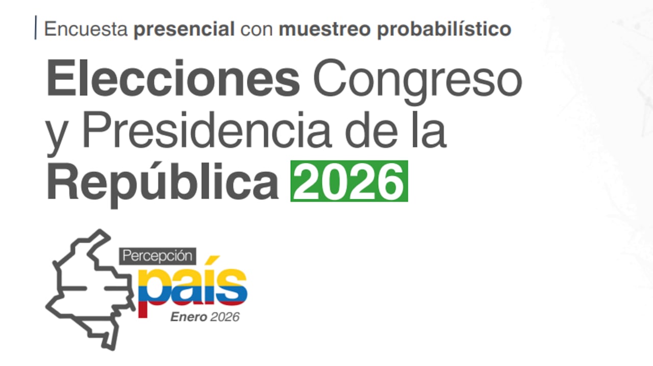 Nueva encuesta, de las firmas Guarumo y Ecoanalítica.