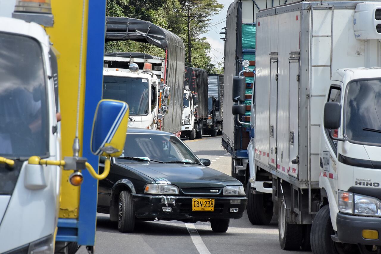 Bloqueos en la Vía Panamericana por parte de los Indígenas del Cauca.