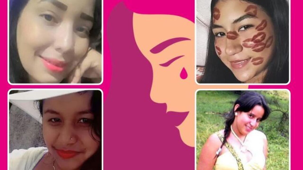 Josneidi Carolina Freitez, Yoselín Daniela Dagua Mestizo, Paula Andrea Pérez Ríos y Vanesa Gil Navia perdieron la vida de forma violenta en hechos registrados de forma aislada en el norte del Cauca y registrado en menos de una semana.