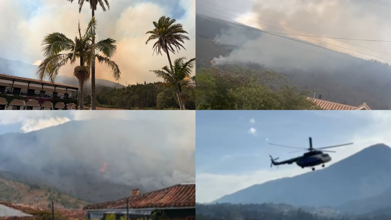 Incendios Villa de Leyva.