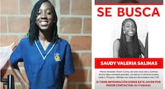 Saudy Valeria Salinas, menor de edad, es buscada por su familia luego de que fuera vista por última vez el 4 de octubre, alrededor de las 7:30 de la noche