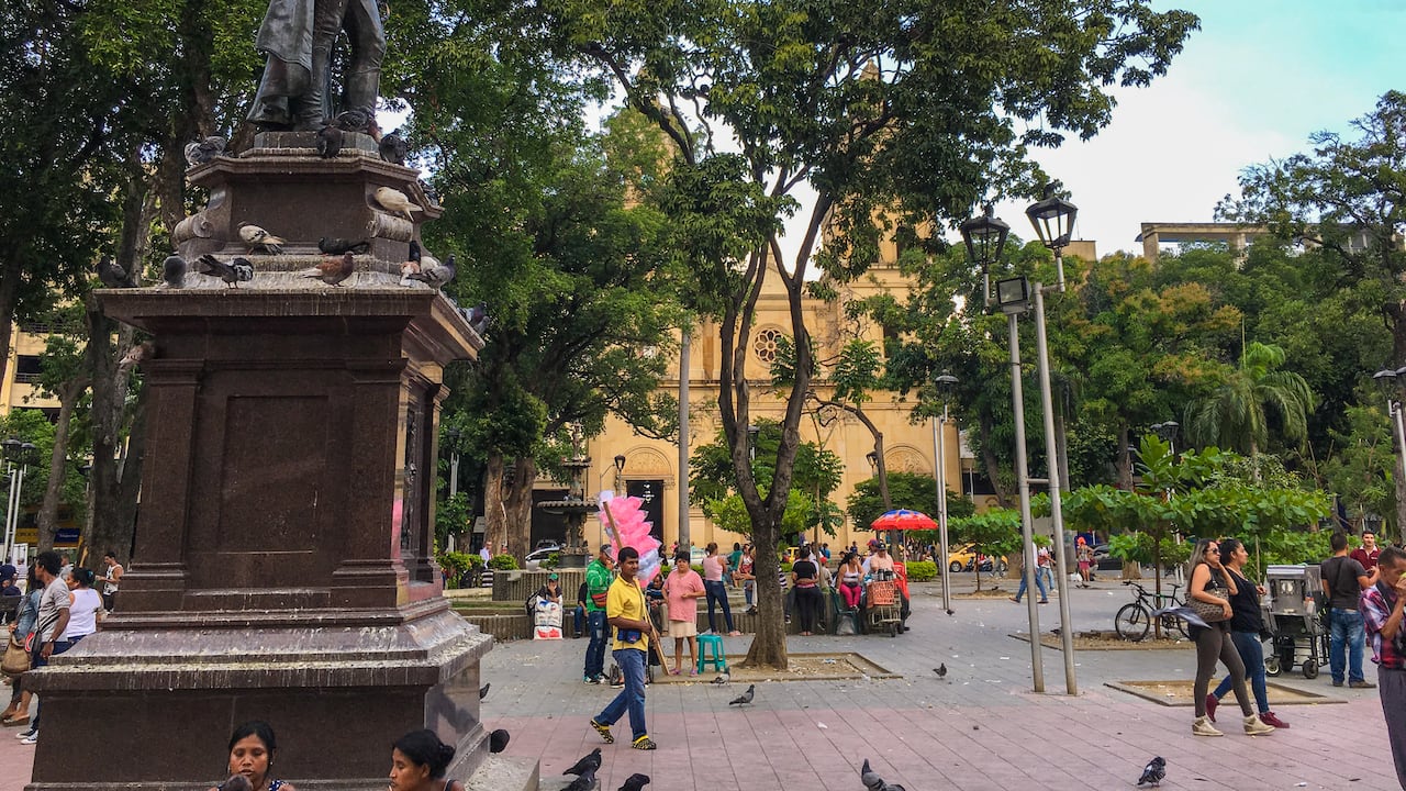 Plaza Santander en Cúcuta
