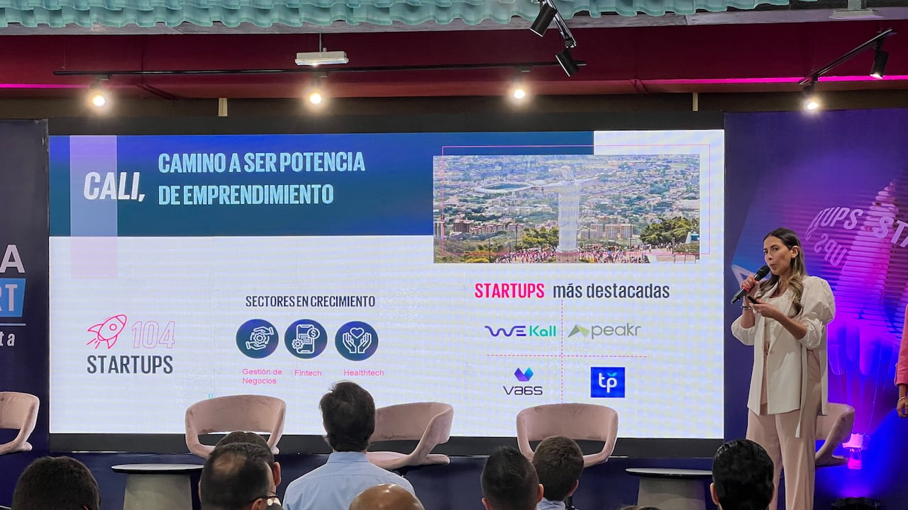 Cali se encuentra en el tercer lugar con 104 startups representadas en un 7.3%. Foto: Cortesía Cámara de Comercio de Cali