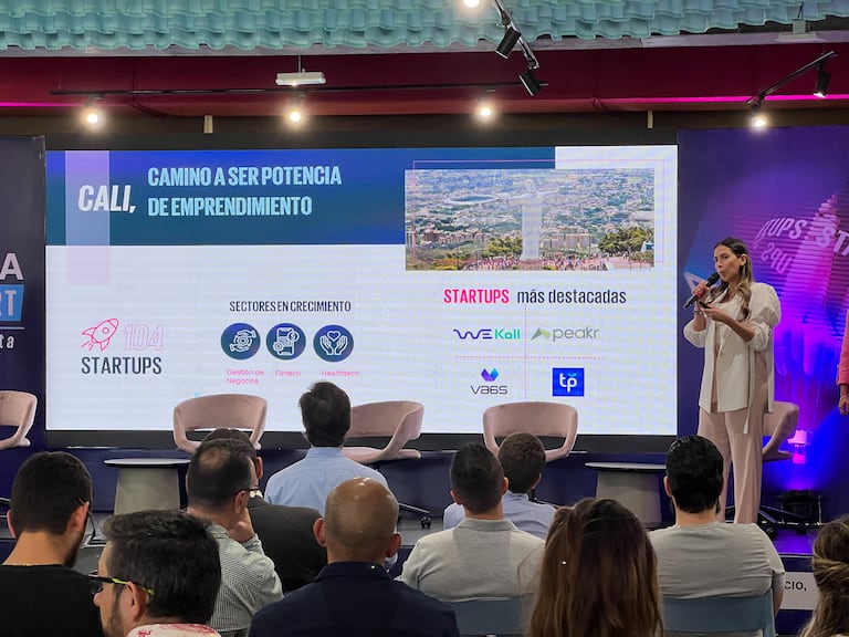 Cali se encuentra en el tercer lugar con 104 startups representadas en un 7.3%. Foto: Cortesía Cámara de Comercio de Cali