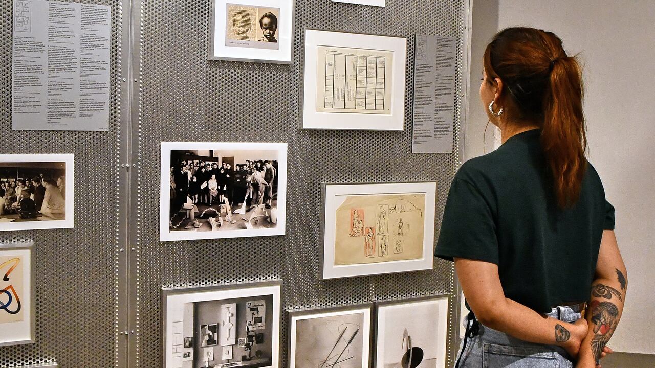 Exposición Bauhaus en la tertulia, Julio 31 de 2024, Fotos Wirman Rios, EL PAIS
