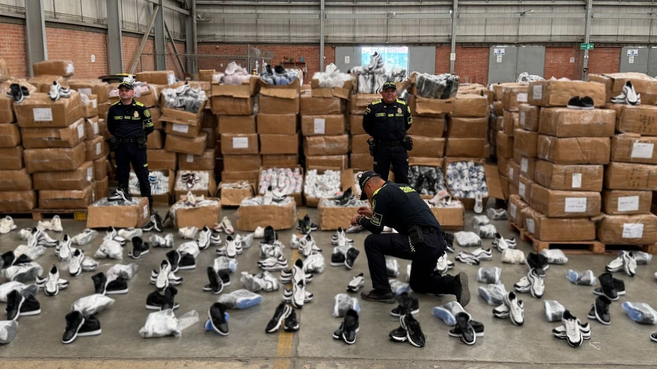 Mercancía de contrabando incautada en el Valle.