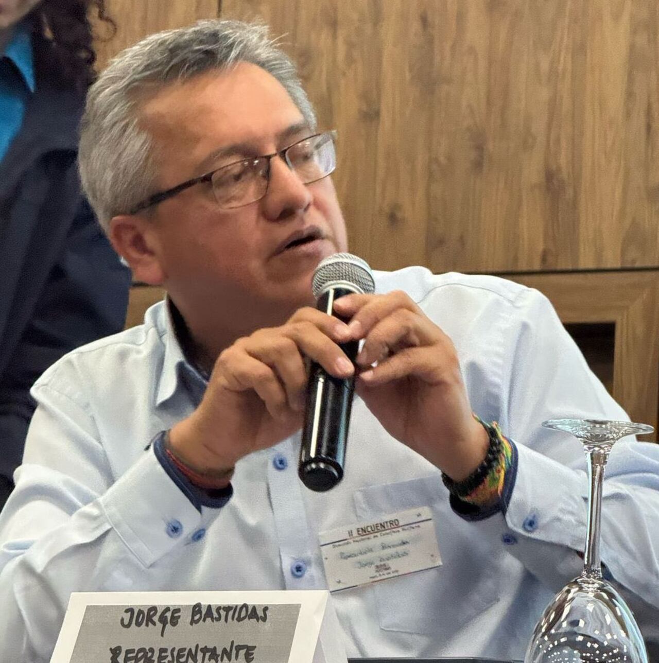 El líder político Jorge Bastidas se formó en medio de las luchas sociales que se adelantan en el Cauca.