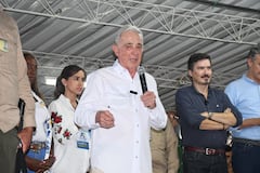 Cali: Álvaro Uribe, en campaña con candidatos al Congreso de la República 2026. Foto José L Guzmán