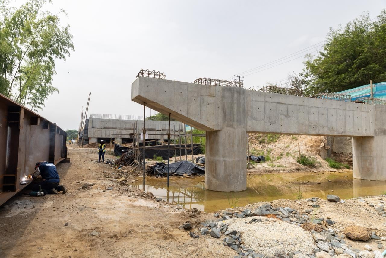 La Alcaldía de Cali reportó un 57% de avance en las obras de Ampliación de la Avenida Cañasgordas