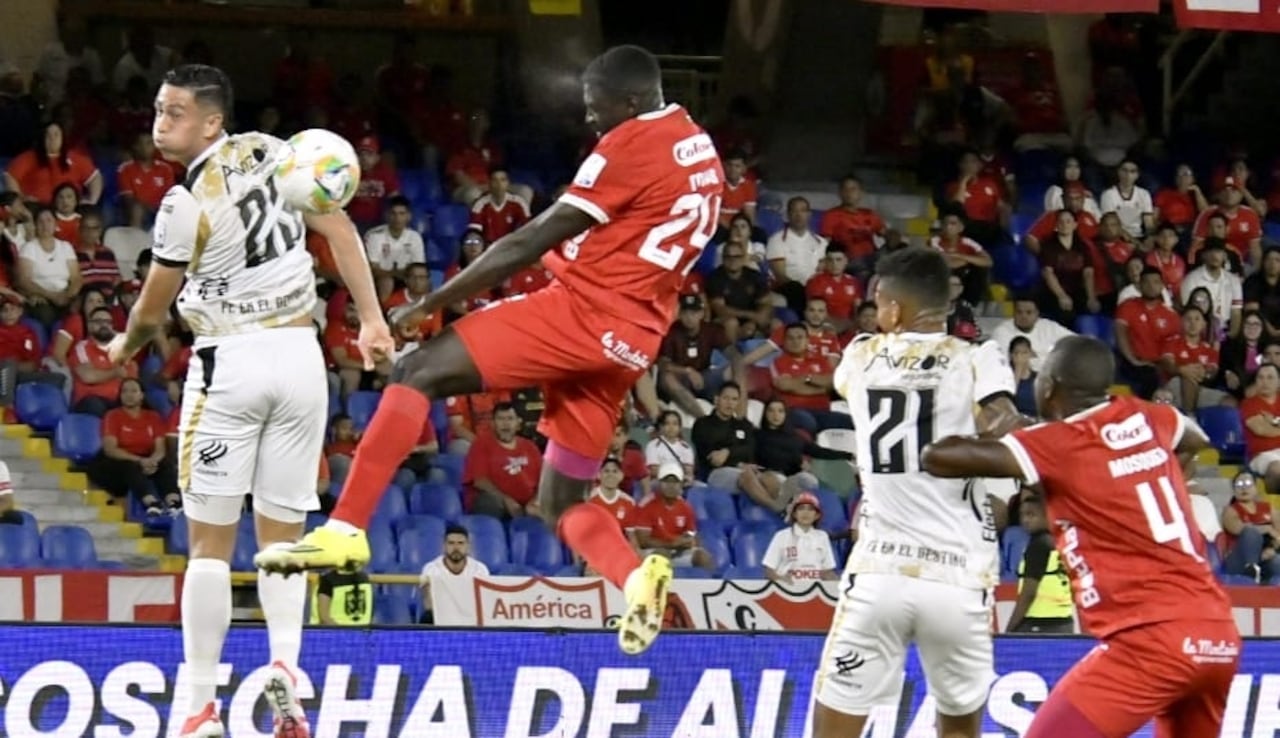 Imagen del partido entre América de Cali y Llaneros de Villavicencio por la fecha 13 del primer semestre de la Liga Colombiana 2026.