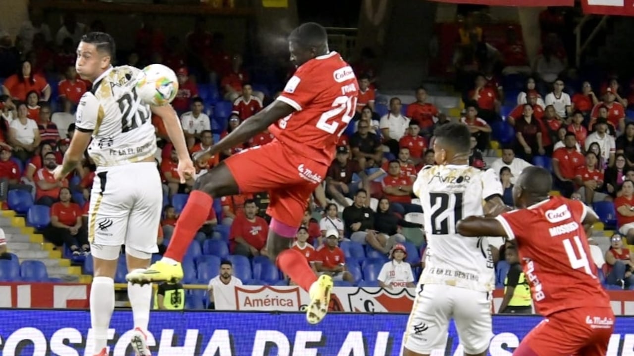 Imagen del partido entre América de Cali y Llaneros de Villavicencio por la fecha 13 del primer semestre de la Liga Colombiana 2026.