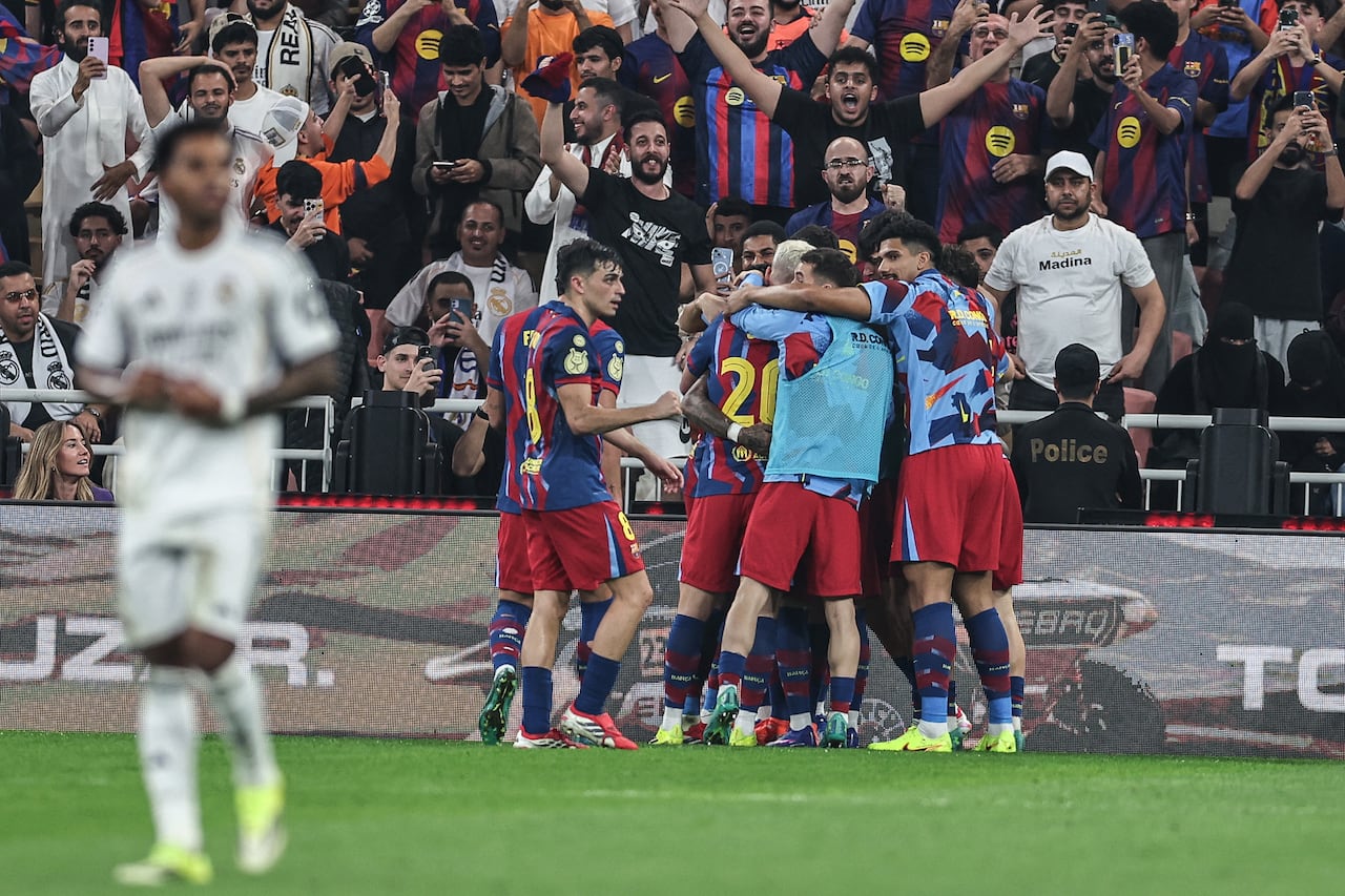 Barcelona defendió al título de la Supercopa de España ante Real Madrid