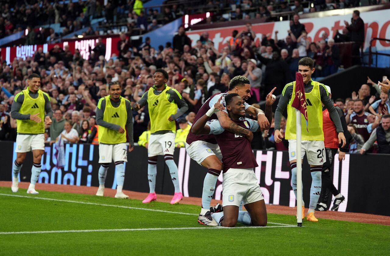 Jhon Durán - Aston Villa vs Everton - fecha 4 - Premier League