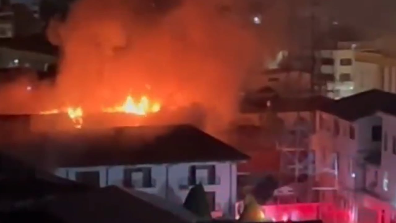 Incendio estructural