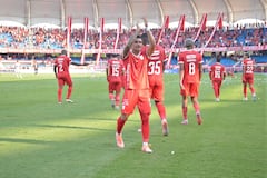 Imagen del partido entre América de Cali e Internacional de Bogotá por la fecha 1 del primer semestre de la Liga Colombiana 2026.