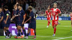 Paris Saint-Germain y Bayern Múnich se miden este martes por la Champions League.