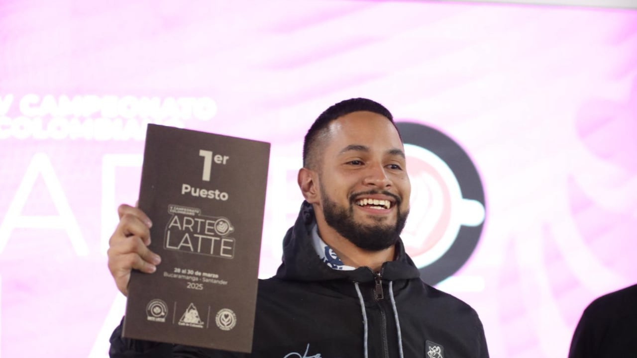 Ever Torres de La Gaitána, fue elegido como el mejor barista del país.