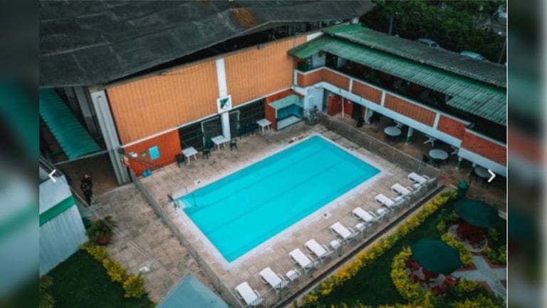 Imagen aérea de la Sede Administrativa Alex Gorayeb del Deportivo Cali.