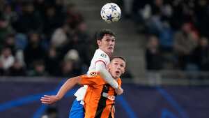 Imagen del partido entre el Shakhtar y el Barcelona por la cuarta jornada de la fase de grupos de la Champions League 23-24.