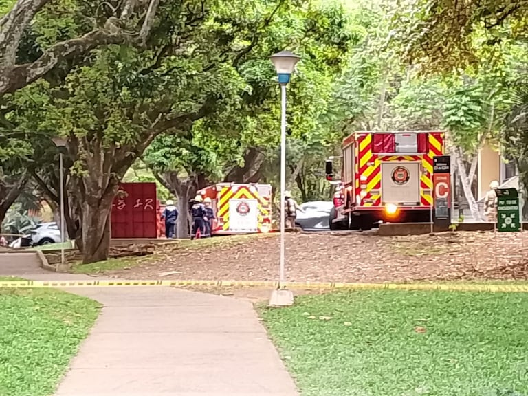 Emergencia en la Universidad de Valle por fuga de cloro.