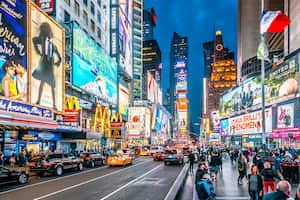 Times Square by night