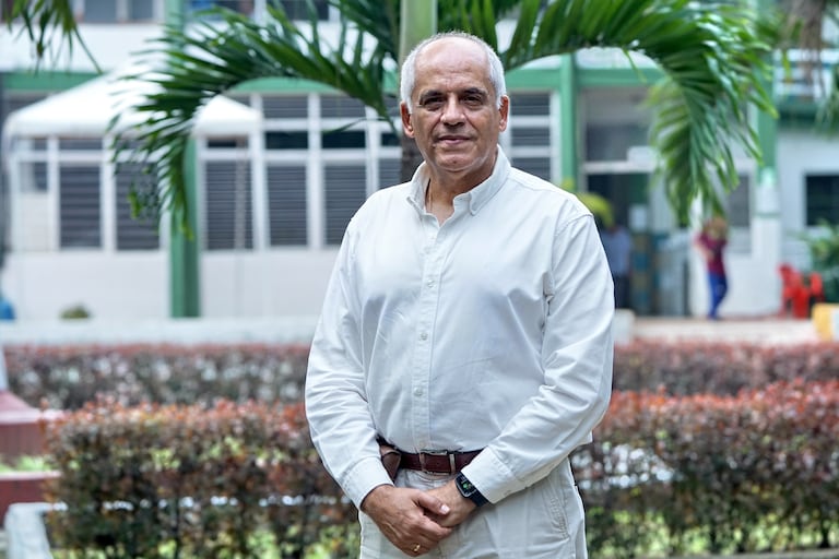 Harold Suárez gerente de la E.S.E. Hospital Geriátrico y Ancianato San Miguel.