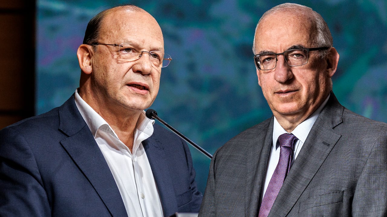 Germán Ávila y Leonardo Villar