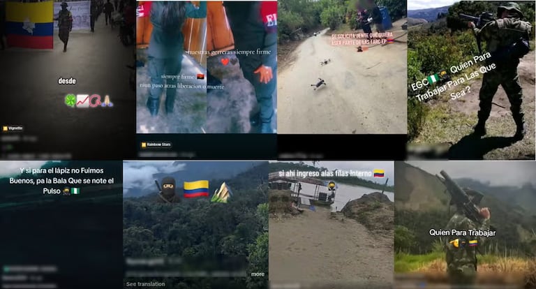 Esta gramática emocional fue identificada tras examinar 146 publicaciones musicales de perfiles vinculados a disidencias de las Farc, el Eln y el Clan del Golfo.