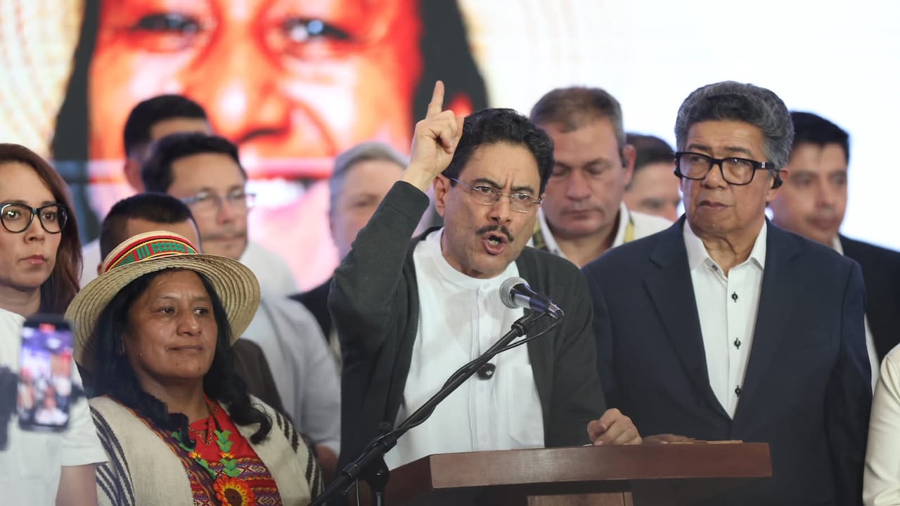 Candidato presidencial Iván Cepeda, resultados votaciones.
Aida Quilcué, candidata a la vicepresidencia.