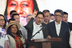 Candidato presidencial Iván Cepeda, resultados votaciones.
Aida Quilcué, candidata a la vicepresidencia.