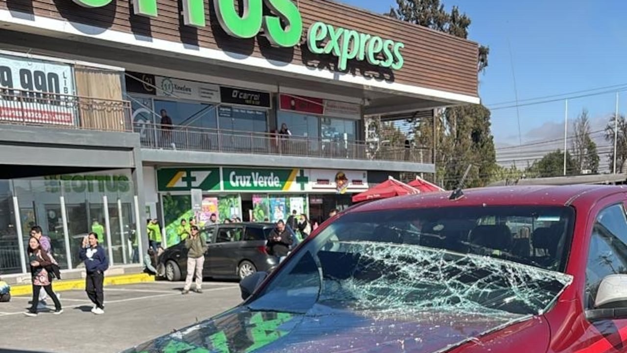 El temblor dejó varios daños en Atacama, Chile.