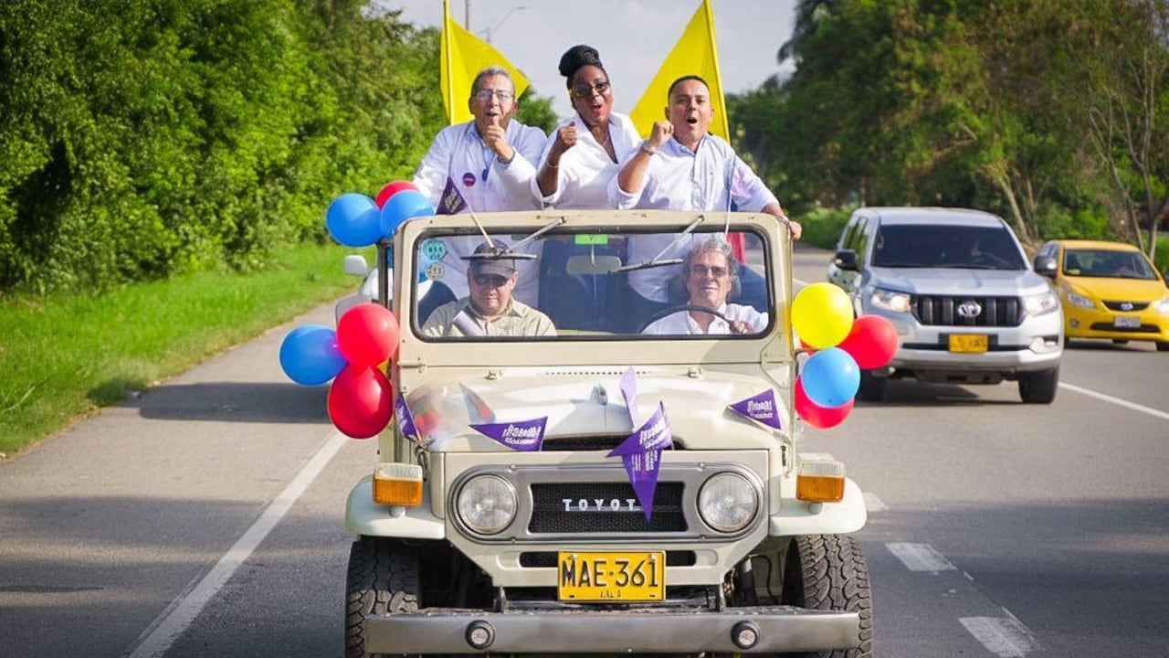 El precandidato presidencial inició en la capital del Valle una gira regional que se extenderá durante tres días.