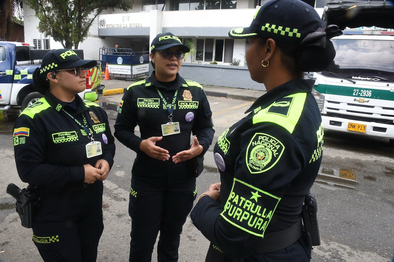 Domingo: Especial Día de la Mujer. Mayor Martha Orejuela, Patrulla Púrpura, Policía.