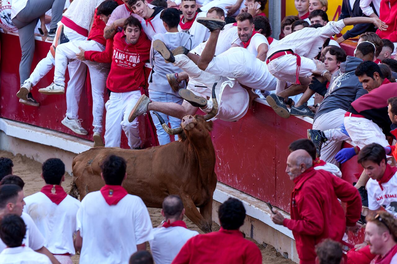 Festividades de San Fermín, en España.