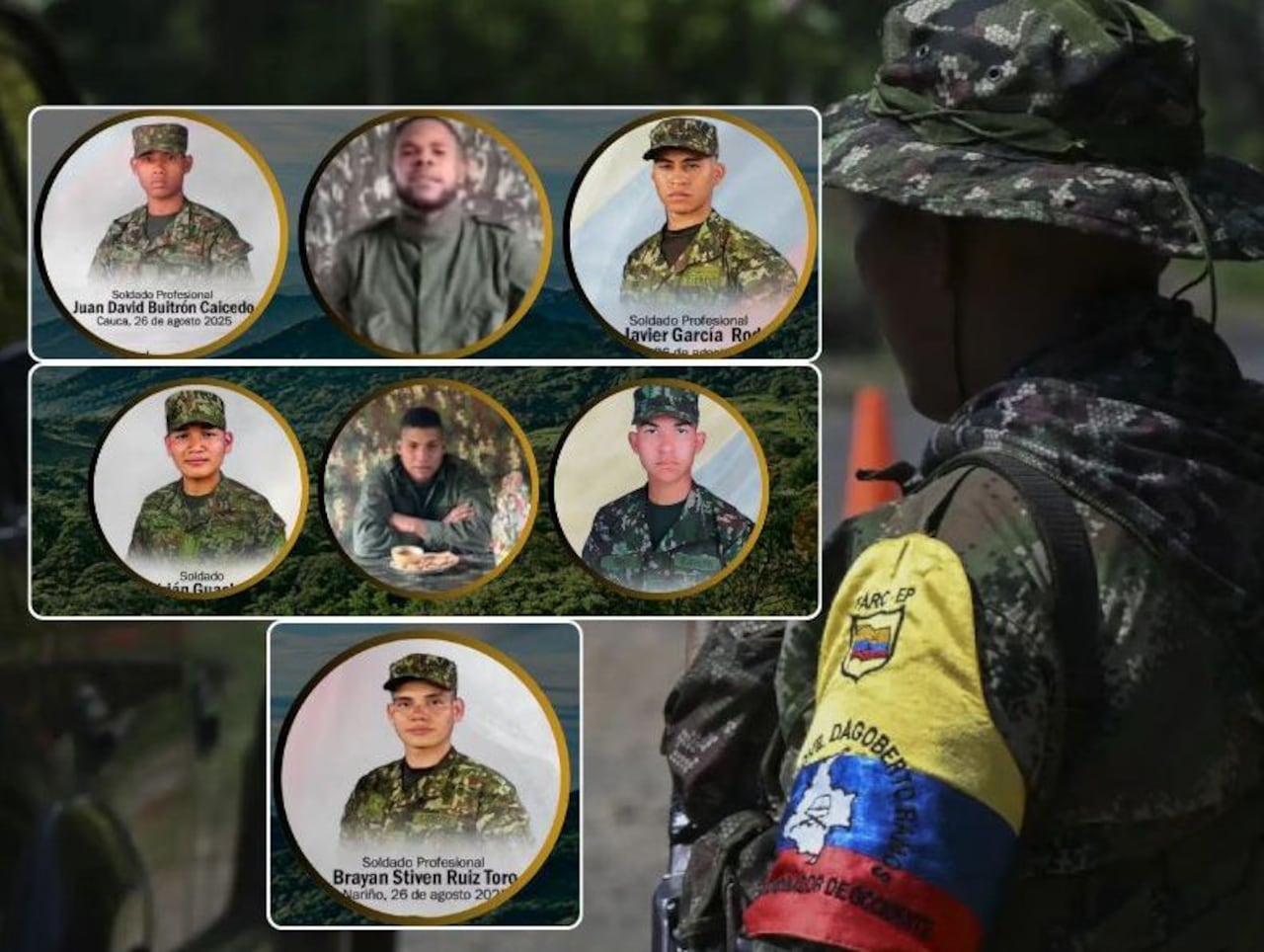 Los soldados hablan en los vídeos publicados por las disidencias de las Farc. Ahí afirman estar en aceptables condiciones de salud y denunciaron que se sienten olvidados por el Gobierno desde sus secuestros.