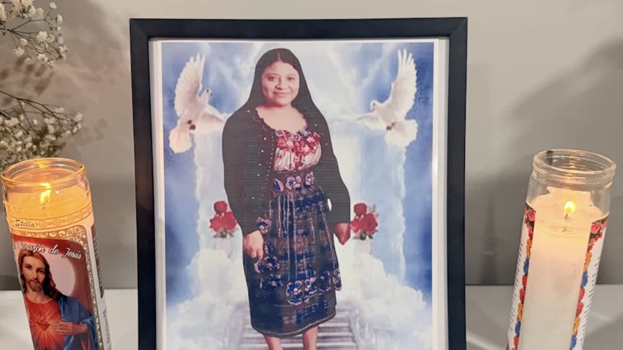 María Florinda Ríos Pérez, una empleada doméstica guatemalteca de 32 años