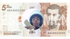 Motociclista brasileño fue sorprendido al recibir un billete de 5.000 pesos colombianos por el pago de un servicio de transporte.