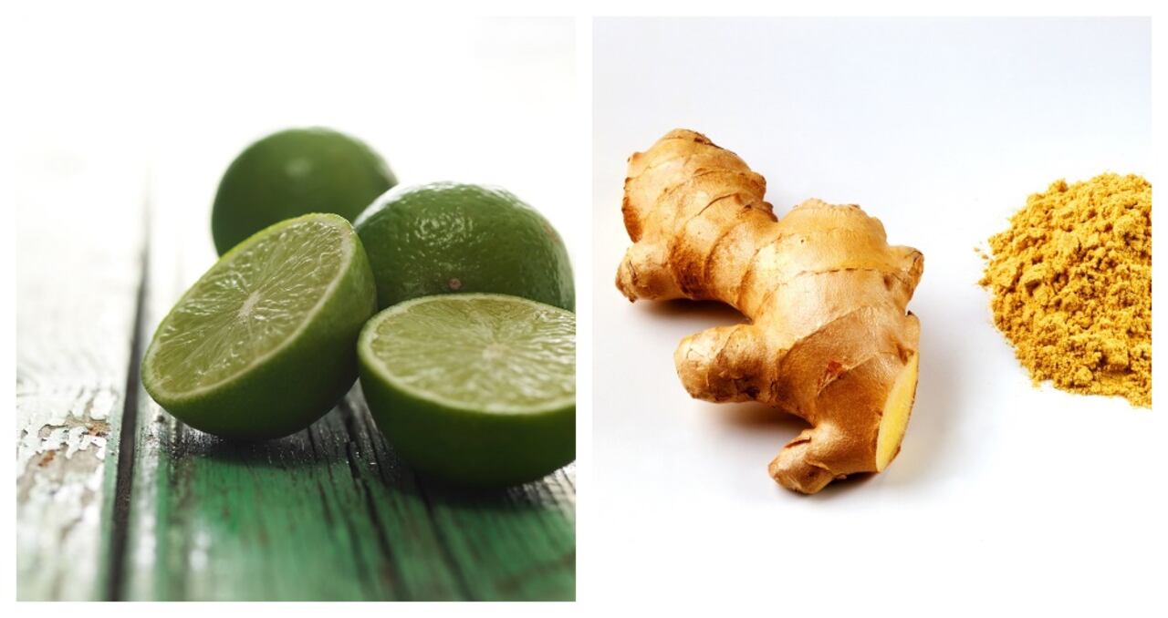 Limón y jengibre