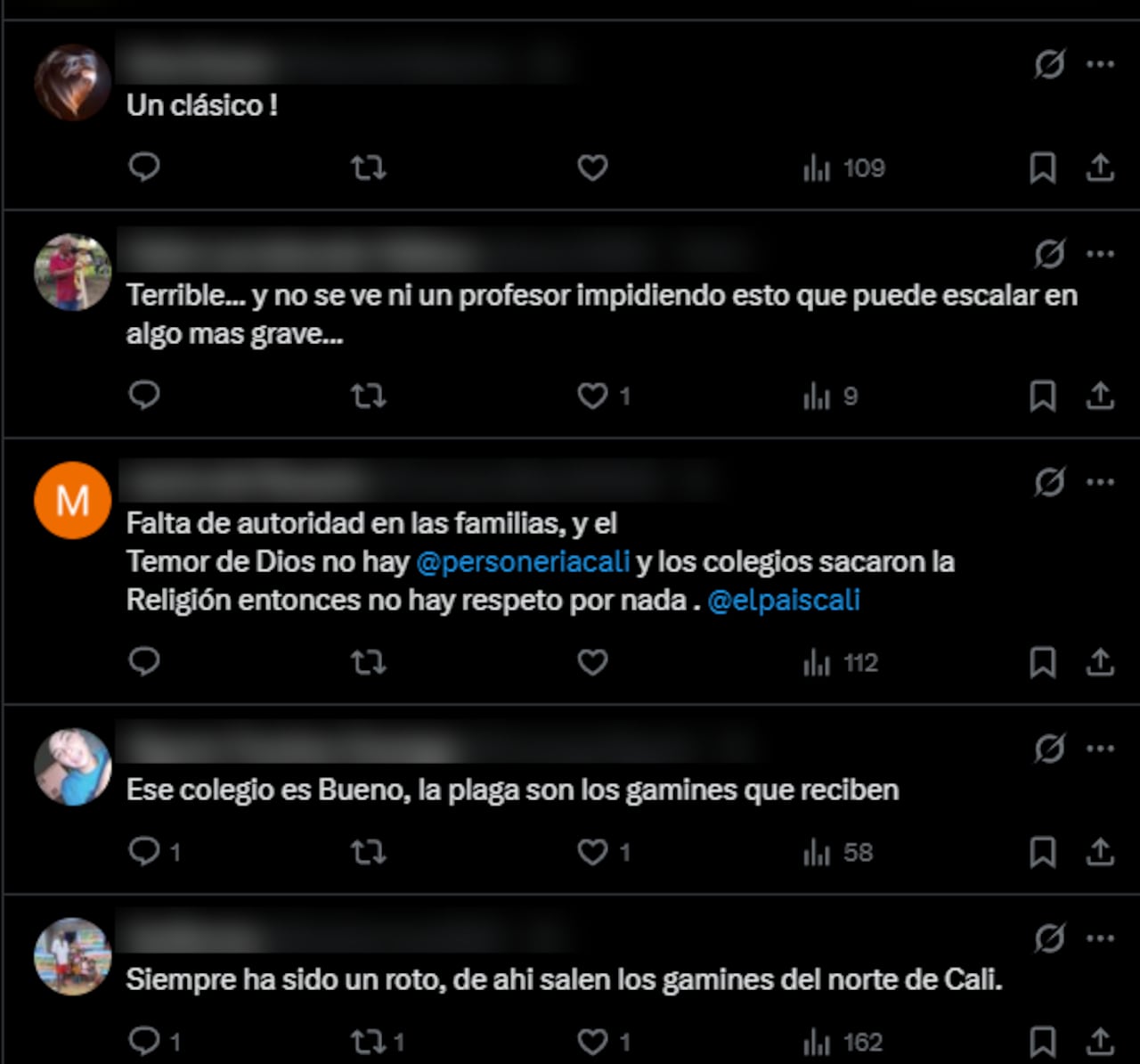La situación ha sido objeto de debate público en plataformas digitales.