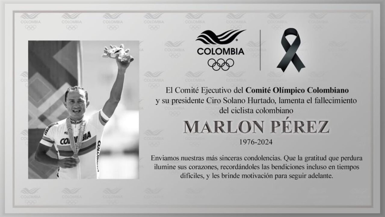 ciclista Marlon Pérez
