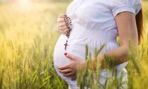 Oración para cuidar un embarazo.