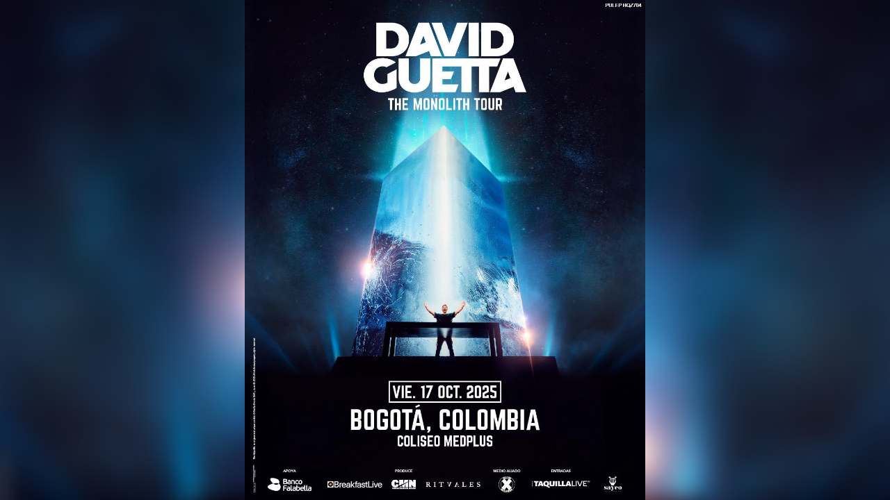 El show se realizará en Bogotá.
